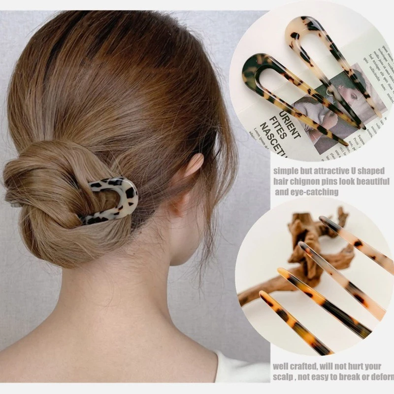Tortoiseshell U-shaped Hairpin factory